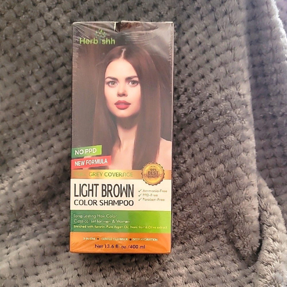 Herb Shh Light Brown Color Shampoo